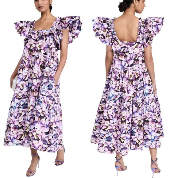 NWTs Kika Vargas Cicely Dress Size Large - Picture 1 of 10